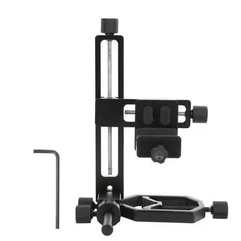 Универсальный держатель для смартфона, регулируемый кронштейн, алюминиевый сплав, телескоп, адаптер для мобильного телефона