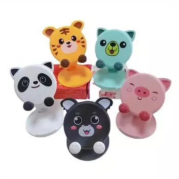 Универсальный держатель для телефона Kawaii, настольная подставка для сотового телефона и планшета, регулируемая подставка для телефона, корейский канцелярский органайзер для стола