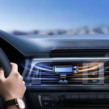 Универсальный держатель для телефона в электромобиле, индукционный телескопический держатель для автомобильного сотового телефона, подставка для автомобильного вентиляционного отверстия для iPhone, Samsung, Xiaomi