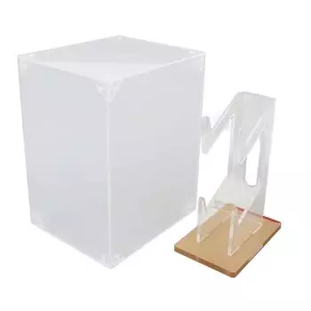 Универсальный держатель игрового контроллера с пылезащитным чехлом, двухслойный прозрачный акриловый съемный геймпад