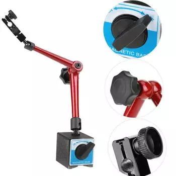 Универсальный держатель основания 350 мм, регулируемый универсальный магнитный держатель основания, подставка для индикатора циферблатного тестового прибора, магнитный держатель основания