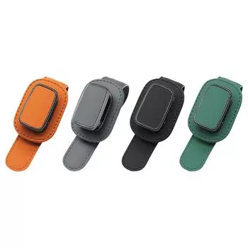 Универсальный держатель солнцезащитных очков для автомобильного козырька, вешалка для очков для автомобилей, грузовиков, внедорожников, автомобильные аксессуары, зажим для солнцезащитных очков, зажим для билетной карточки чёрный