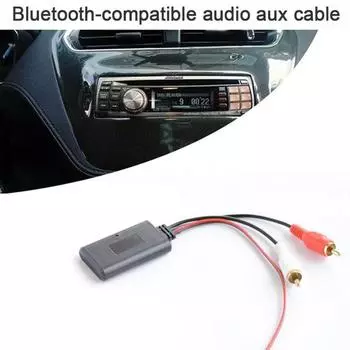 Универсальный DIY автомобильный CD-радиоприемник Aux-in RCA Bluetooth 5.0 приемник AUX Bluetooth адаптер кабель AUX кабель USB-адаптер для Pioneer