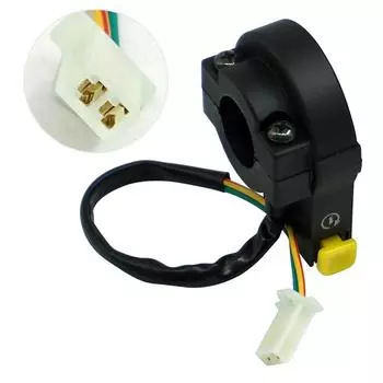 Универсальный для HONDA WAVE100 230 мм руль в сборе, ручка включения, выключения фары/переключатель звукового сигнала