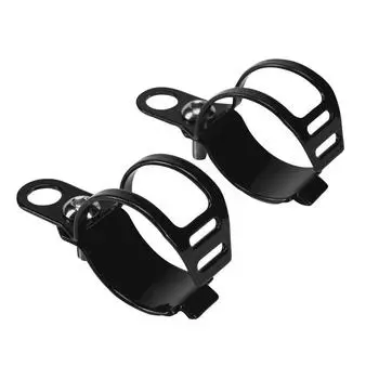 Универсальный для передней вилки 31-37 мм мотоциклетные поворотники кронштейн перемещения вилки зажимы держатель крепления ламп Cafe Racer чёрный