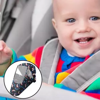 Универсальный дождевик для детской коляски, чехол для детской коляски на молнии для новорожденных