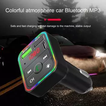 Универсальный двойной USB Bluetooth-совместимый 5 FM-передатчик 12 В/24 В, MP3-музыкальный плеер