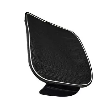 Универсальный дышащий коврик для пука - сохранит ваше автомобильное сиденье свежим и прохладным Шелковый чехол для подушки сиденья автомобиля, всесезонный универсальный бежевый