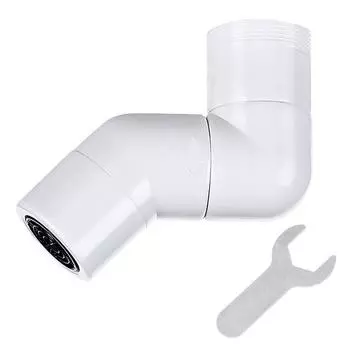 Универсальный фильтр-кран 720 градусов вращающийся пластиковый силиконовый распылитель с гаечным ключом бытовой водопроводный кран