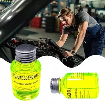 Универсальный флуоресцентный тест на утечку масла УФ-краситель средство для кондиционирования салона автомобиля аксессуары запчасти Air Repai Y1a4