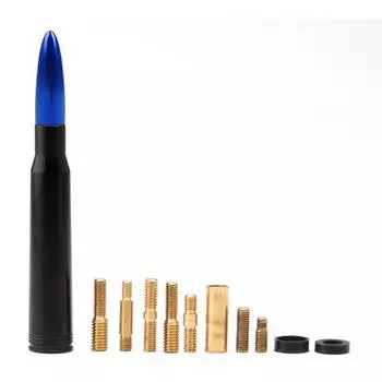 Универсальный FM-диапазон радиоприемник с усилителем для автомобиля, грузовика, внедорожника, автомобильная антенна FM-радио красный