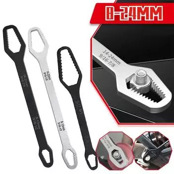 Универсальный гаечный ключ Torx 8-24 мм, регулируемый гаечный ключ Torx с двойной головкой, механические инструменты для мастерской, многофункциональные ручные инструменты B small 8-16MM
