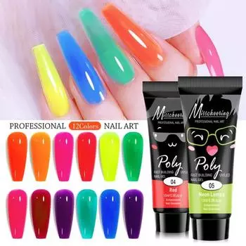 Универсальный гель для дизайна ногтей, 15 мл, безопасные ингредиенты, дизайн ногтей C