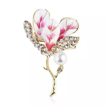 Универсальный гибискус жемчуг свитер брошь кардиган аксессуары мода пустые аксессуары корсаж