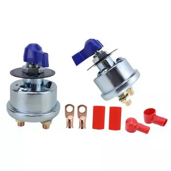 Универсальный главный выключатель 300A, сменный выключатель высокого тока 12 В-24 В для RV, морских лодок, подвесных моторов, яхт, транспортных средств