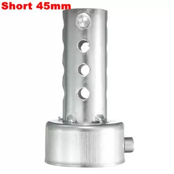 Универсальный глушитель, съемный глушитель для мотоциклов, глушитель Can DB Killer, шумоглушитель, регулируемый глушитель выхлопных газов, глушитель short48mm