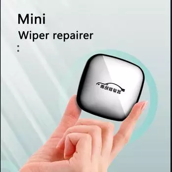 Универсальный инструмент для ремонта автомобильных дворников, набор для восстановления царапин на лобовом стекле автомобиля, набор для ремонта царапин на лобовом стекле автомобиля серебряный