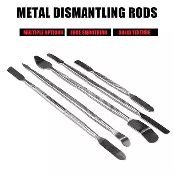 Универсальный инструмент для ремонта мобильных телефонов Металлический лом для снятия экрана мобильного телефона Металлический стальной инструмент для ремонта мобильных телефонов
