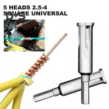 Универсальный инструмент для скручивания проводов, инструмент для зачистки проводов, высокая твердость, нержавеющий компактный размер, портативный инструмент для зачистки проводов 1pc