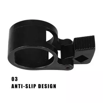 Универсальный инструмент для снятия рулевых тяг 27-42 мм, инструменты для ремонта автомобилей, грузовиков, отсутствие проскальзывания во время разборки, ключ для штока руля чёрный