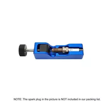 Универсальный инструмент для зазора свечей зажигания, совместимый с большинством комплектов для зазоров свечей зажигания 10 мм, 12 мм, 14 мм, 16 мм с синий
