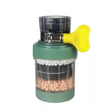 Универсальный интерфейсный фильтр для крана, бытовой кухонный кран, очистка воды, защита от брызг, универсальный съемный и моющийся