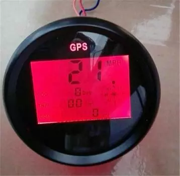 Универсальный измеритель MPH SOG COG ODO TRIP для мотоцикла, автомобиля, грузовика, лодки, яхты, цифровой GPS ЖК-цифровой спидометр 85 мм версия 12/24 В 300 км/ч