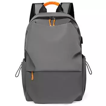 Универсальный износостойкий рюкзак для ноутбука для путешествий на короткие расстояния и деловых поездок чёрный