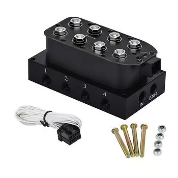 Универсальный клапан коллектора подвески с пневматической подвеской, быстрое управление подушкой безопасности 1/4 1/8 дюйма npt fbss (0-300 фунтов на квадратный дюйм)