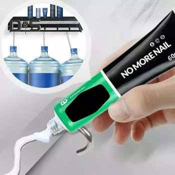 Универсальный клей, суперсильный мгновенный клей, гель, водонепроницаемый, быстросохнущий, широко используемый инструмент для ремонта резинового цементного клея 60g