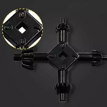 Универсальный ключ для дрели, 4 в 1, звездообразный ключ, антикоррозийный патрон для ручной дрели, автомобильный