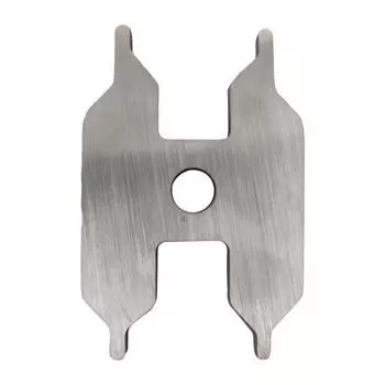 Универсальный ключ для крышки картриджа Эргономичный портативный прочный кран из нержавеющей стали Ключ для крышки картриджа Облегченный кран для обслуживания воды серый