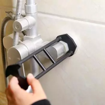 Универсальный ключ для раковины Исключительное вращение Высокопрочный многоцелевой многоразовый ключ для сантехники для раковины A