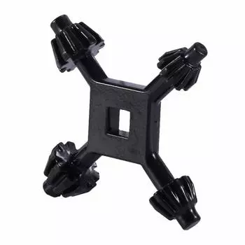 Универсальный ключ для сверлильного патрона 4 в 1 для сверлильных патронов Ключ для сверлильного патрона 6/10/13 мм чёрный