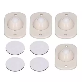 Универсальный Колесо Пастообразный Тип Неперфорированный Шарик Беззвучный Стойка Ящик Для Хранения Универсальное Колесо