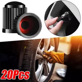 Универсальный колпачок для вентиля автомобильной шины, пылезащитный пластиковый чехол для воздушного сопла, защитные чехлы для автомобилей, мотоциклов, велосипедов, аксессуары W8Y5