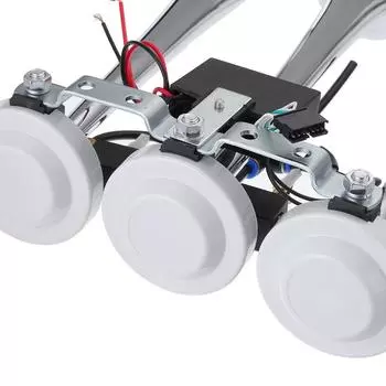 Универсальный комплект 12 В/24 В, 3 трубы, 6 мелодий, супер громкий воздушный звуковой сигнал, комплект для автомобиля, грузовика, поезда, лодки