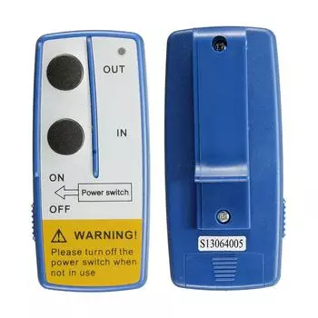 Универсальный комплект дистанционного управления лебедкой с беспроводной консолью 12 В 50 футов для внедорожника Jeep ATV with battery