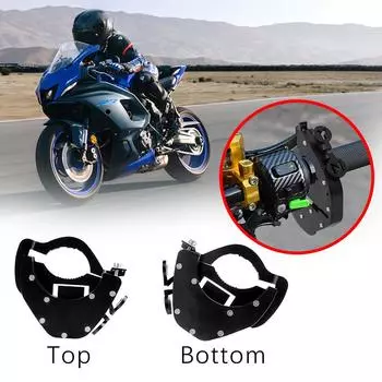 Универсальный комплект для круиз-контроля мотоцикла, вспомогательный верхний нижний фиксатор дроссельной заслонки для большинства мотоциклов, регулируемый руль, фиксатор дроссельной заслонки Top