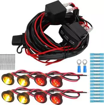 Универсальный комплект для квадроциклов UTV Street Legal с комплектом кулисного переключателя указателя поворота, вертикальный