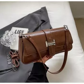 Универсальный комплект для подмышки для женщин, минималистская сумка через плечо, сумка через плечо в стиле ретро, прочный кошелек для монет, элегантный повседневный, новый