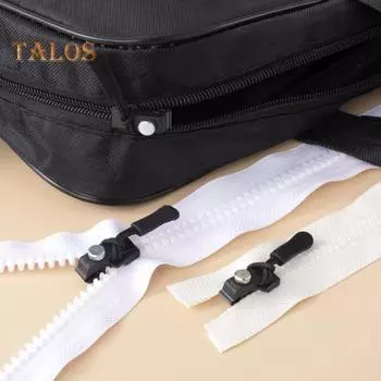 Универсальный комплект для ремонта молнии, смешанные размеры, бегунок молнии с регулировочным винтом, сменные детали для молнии, фиксаторы молнии для рюкзаков, багажных сумок, курток 20PCS