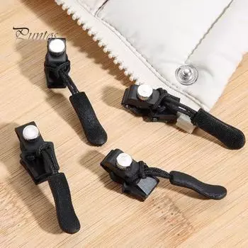 Универсальный комплект для ремонта молнии, смешанные размеры, бегунок молнии с регулировочным винтом, сменные детали для молнии, фиксаторы молнии для рюкзаков, багажных сумок, курток 20PCS