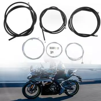 Универсальный комплект из 14 тросов сцепления, тормоза, дросселя для мотоцикла