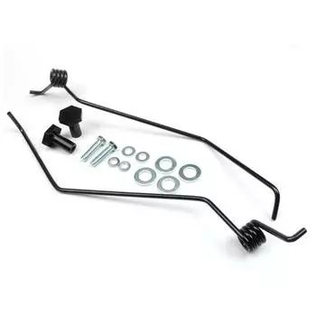 Универсальный комплект скребков для льда и снега для снегохода, крепление на рейку, пружинная сталь, запасная часть, прочный для Ski Doo 4E565768