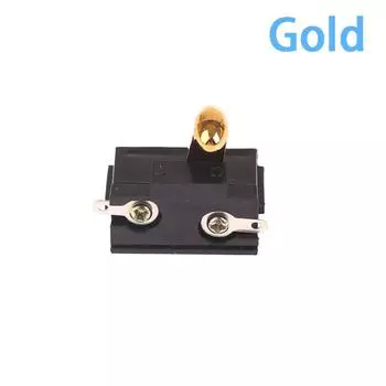 Универсальный контроллер для электрической машинки для стрижки волос, аксессуары, переключатель, металлический переключатель питания для электрической машинки для стрижки волос Kemei золотой