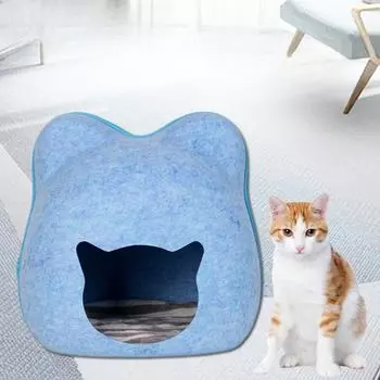 Универсальный кошачий наполнитель Four Seasons, дышащая кошачья подстилка, наполнитель для домашних животных, который можно снимать и стирать, войлочный наполнитель для домашних животных 450*470*30CM