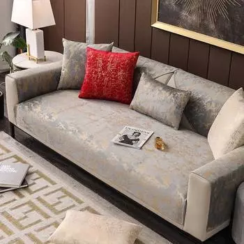 Универсальный коврик для дивана, минималистичный, нескользящий, удобный, подушка для сиденья, пыленепроницаемый, дышащий, чехол для дивана, ткань высокого класса, всесезонная 70x50cm 1pcs