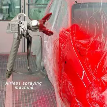 Универсальный краскопульт Quick Edge Airless Paint Sprayer 3600psi Вольфрамовая сталь Spraying Guide Machine Power Accessories чёрный