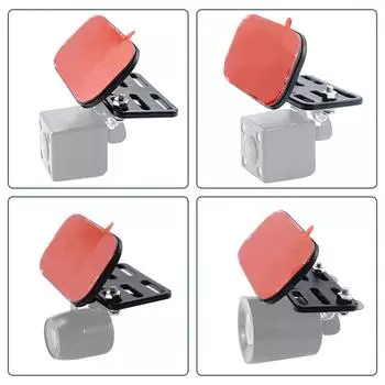 Универсальный кронштейн для крепления камеры заднего вида, крепление для зеркала видеорегистратора, держатель для камеры заднего вида, кронштейн для камеры заднего вида чёрный